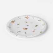 Assiettes En Carton Boho Safari Animaux Plaques en papier (Angle)