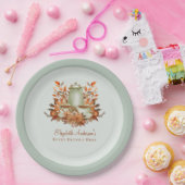 Assiettes En Carton Boho Terracotta Sage Tea Party Floral Dîner Evénem (Fête)