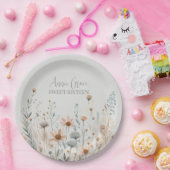 Assiettes En Carton Boho Wildflower (Fête)