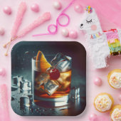 Assiettes En Carton Boisson à l'ancienne (Fête)