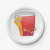 Assiettes En Carton Boite à emporter avec baguettes Amusante cuisine a (Devant)