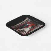 Assiettes En Carton Boîte cadeau pour bouteille de vin (Angulaire)