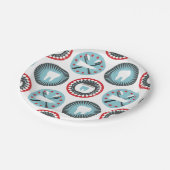 Assiettes En Carton Bold Dentistry Pattern (Angle)