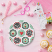 Assiettes En Carton Bold Nurse Pattern (Fête)