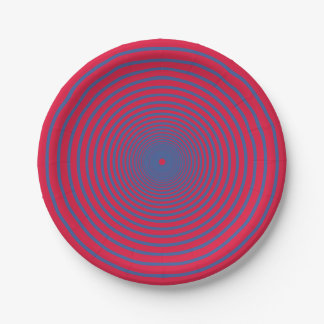 Assiettes En Carton Bold Spiral Party Plate – Customizable
