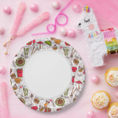 Assiettes En Carton Bon Appetit (Fête)