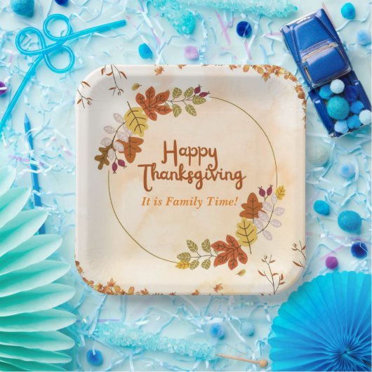 Assiettes En Carton Bon thanksgiving serviettes : (Fête)