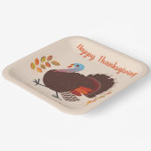 Assiettes En Carton Bon thanksgiving turc (Angulaire)