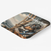 ASSIETTES EN CARTON BON VOYAGE CARD (Angulaire)