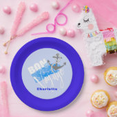 Assiettes En Carton Bon Voyage Nautique Personnalisé (Fête)