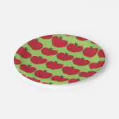 Assiettes En Carton Bonbon comme pommes (Angle)