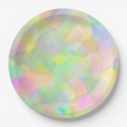 Assiettes En Carton Bonbon en pastel (Devant)