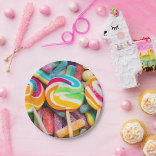 Assiettes En Carton bonbons