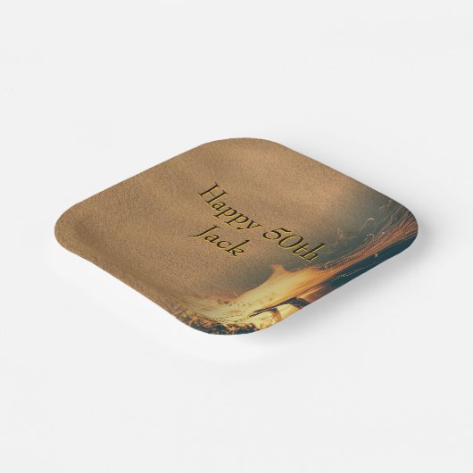 Assiettes En Carton Bonfire Birthday Party Paper Plates (Angulaire)