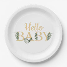 Bonjour Baby Eucalyptus Plaques