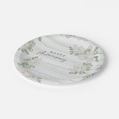 ASSIETTES EN CARTON BONNE ANIVERSAIRE (Angle)