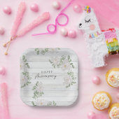 ASSIETTES EN CARTON BONNE ANIVERSAIRE (Fête)