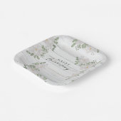 ASSIETTES EN CARTON BONNE ANIVERSAIRE (Angulaire)