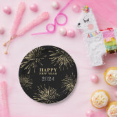 Assiettes En Carton Bonne année (Fête)