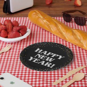 Assiettes En Carton Bonne année