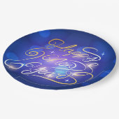 Assiettes En Carton Bonne année (Angle)