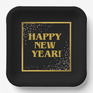 Assiettes En Carton Bonne année