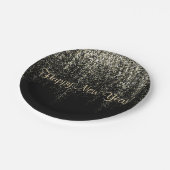 Assiettes En Carton Bonne année (Angle)