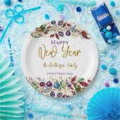 Assiettes En Carton Bonne année (Fête)