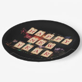 Assiettes En Carton Bonne année (Angle)