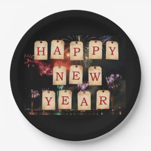Assiettes En Carton Bonne année