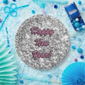 Assiettes En Carton Bonne année (Fête)