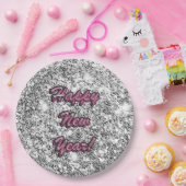 Assiettes En Carton Bonne année (Fête)