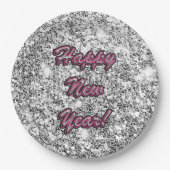 Assiettes En Carton Bonne année (Devant)