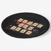 Assiettes En Carton Bonne année (Angle)