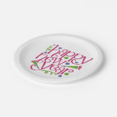 Assiettes En Carton Bonne année (Angle)