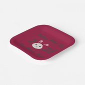 Assiettes En Carton Bonne année 2023 Année du lapin (Angulaire)