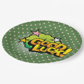 Assiettes En Carton Bonne chance (Angle)