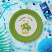 Assiettes En Carton Bonne chance (Fête)