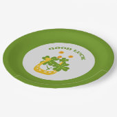 Assiettes En Carton Bonne chance (Angle)