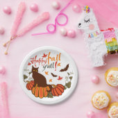 Assiettes En Carton Bonne chute à tous ! (Fête)