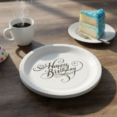 Assiettes En Carton Bonne collection Classic Anniversaire