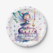 Assiettes En Carton Bonne fête d'anniversaire 01 (Devant)