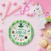 Assiettes En Carton Bonne fête de la Saint Patrick (Fête)