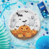 Assiettes En Carton Bonne fête d'Halloween (Fête)