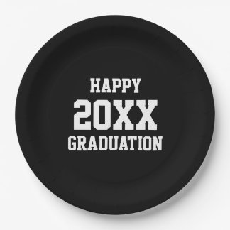 Assiettes En Carton Bonne Graduation Couleurs Noir Blanc