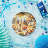 Assiettes En Carton Bonne Hanoukka (Fête)