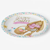 Assiettes En Carton Bonne Pâques Partout ID640 (Angle)