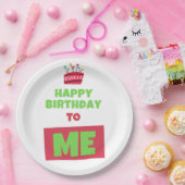 Assiettes En Carton Bonne Plaques d'anniversaire (Fête)