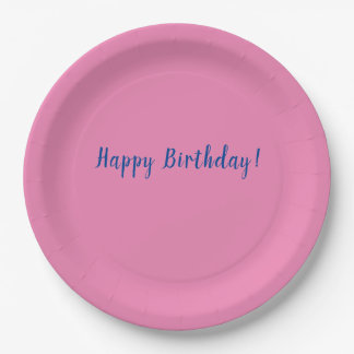 Assiettes En Carton Bonne Plaques d'anniversaire