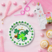 Assiettes En Carton Bonne Saint Patrick's Day (Fête)